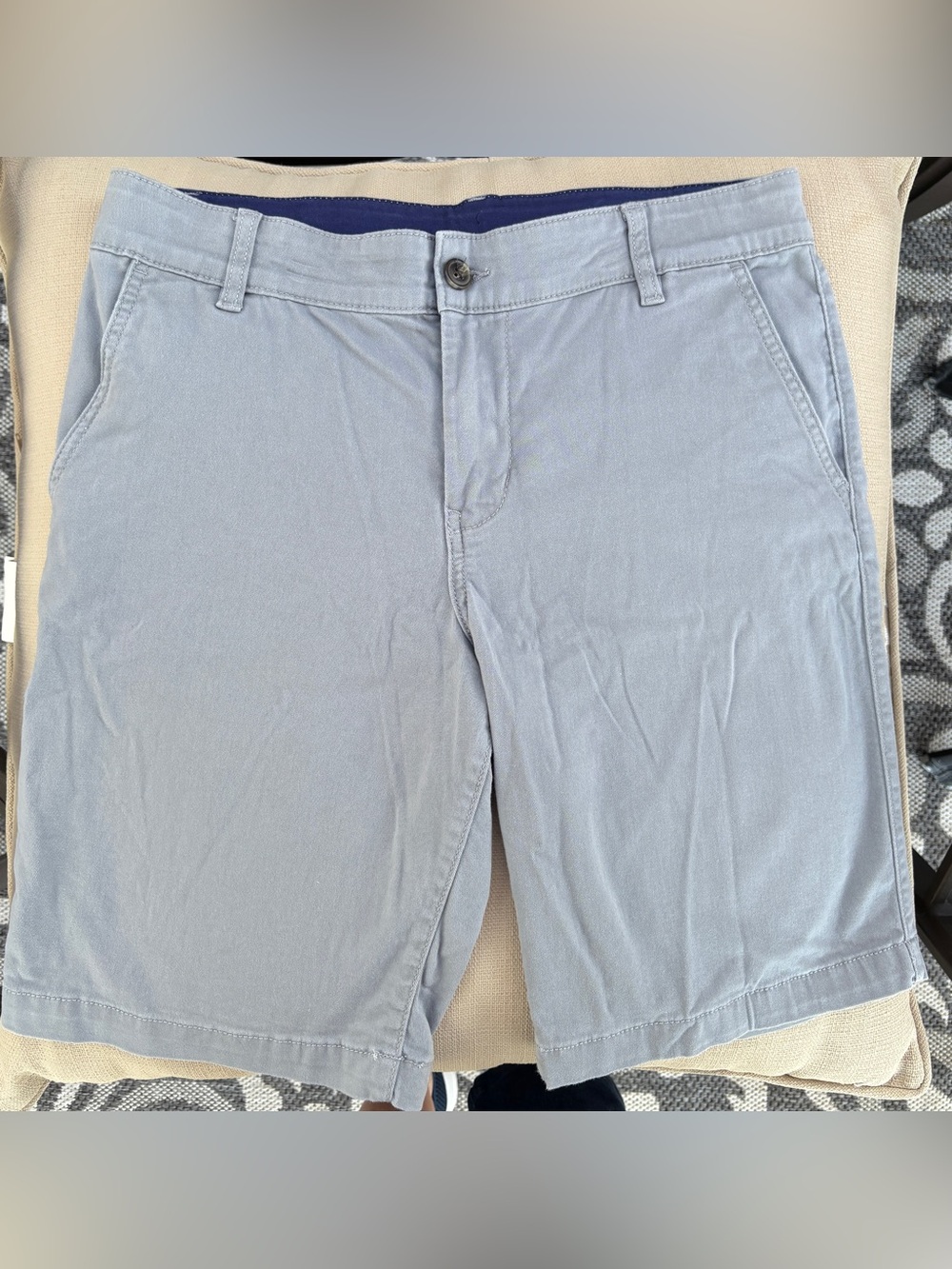 Thereabouts Boys adjustable waist gray chino shorts size 18